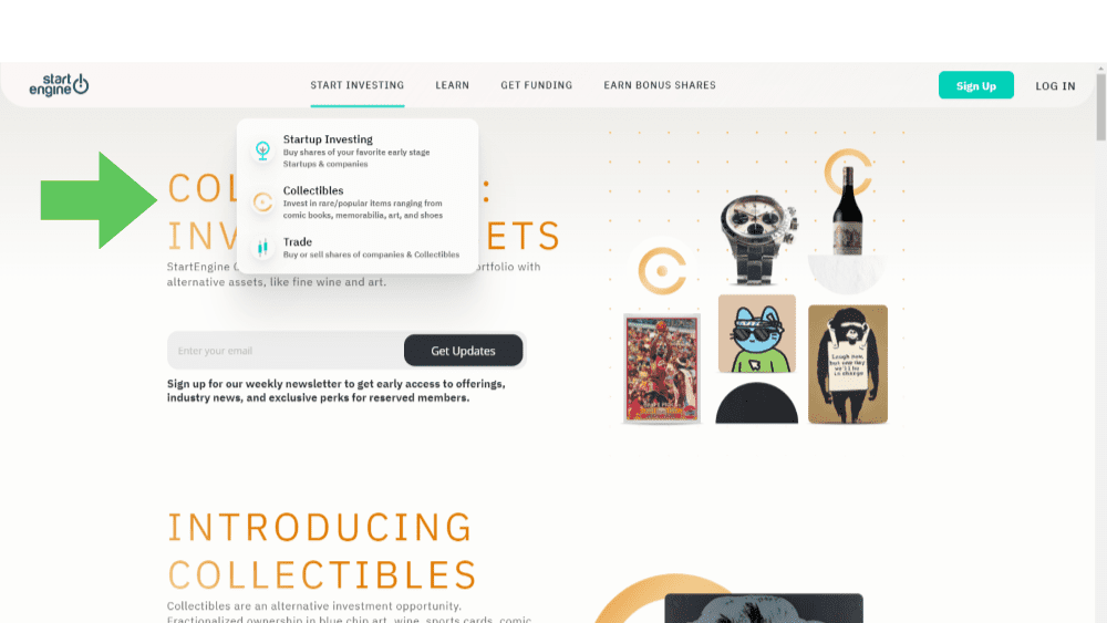 StartEngine Products and Features startengine products & features
