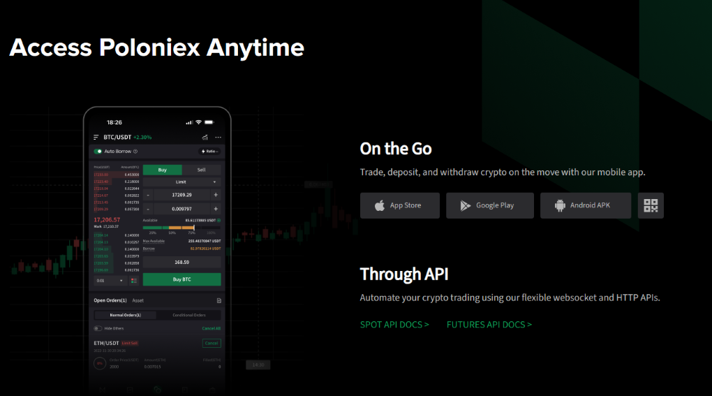 Poloniex Mobile App