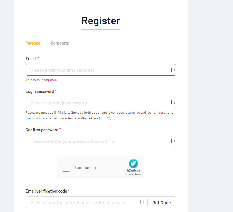 ACE Sign Up Process