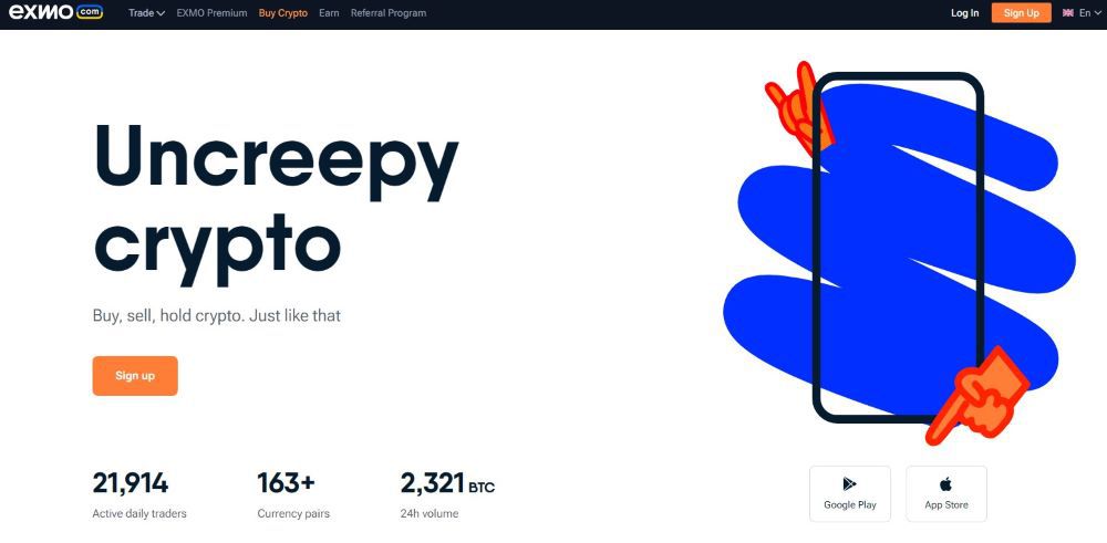 Exmo Homepage