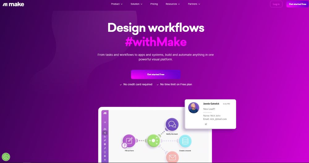 Make Homepage