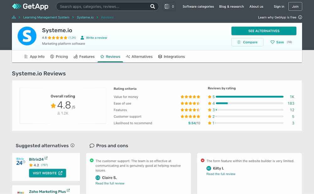 system.io getapp profile rating