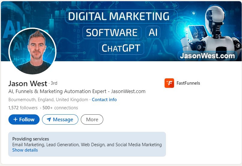 Jason West - Owner ChatGPT Users Skool Community